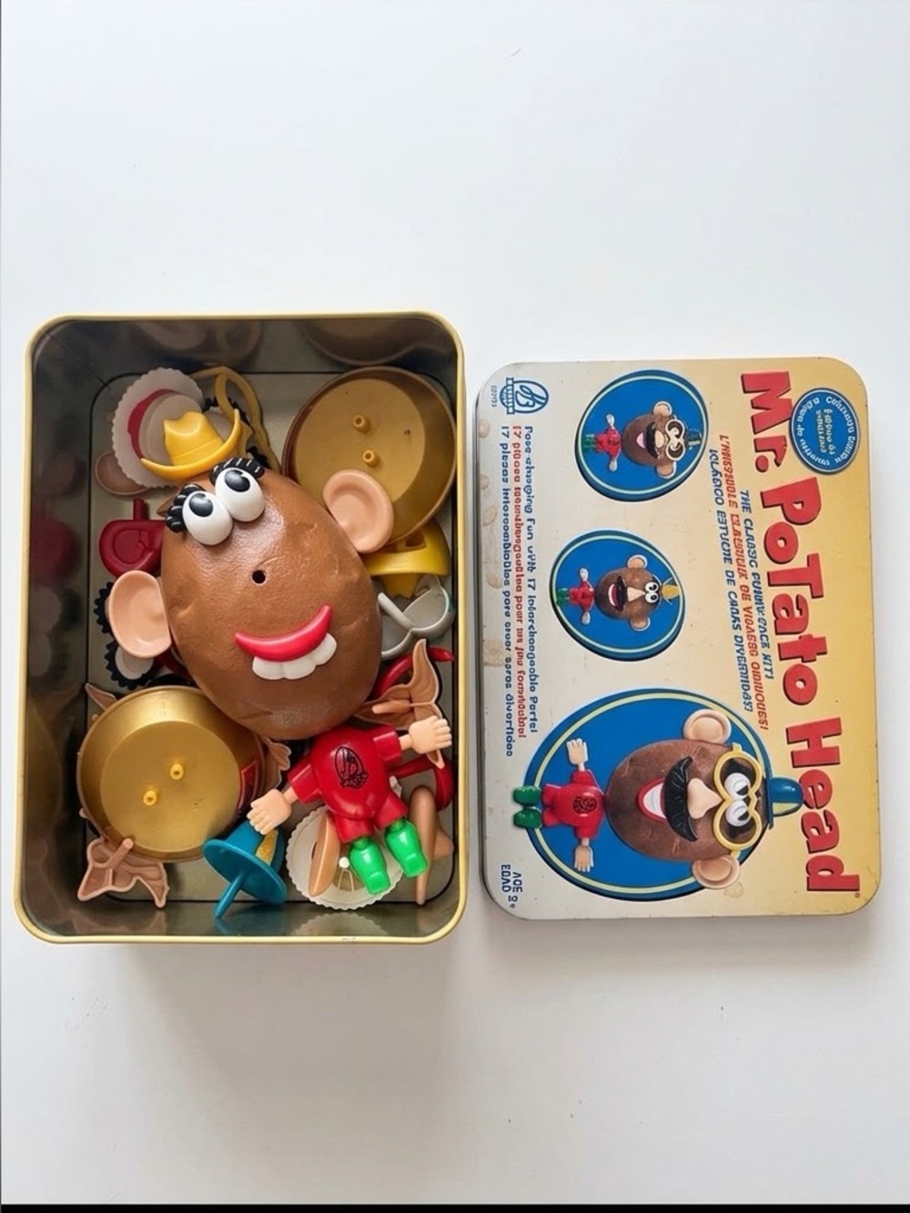 Hasbro Vintage Mr Potato Head Collector’s Edition Tin Box Set Lot